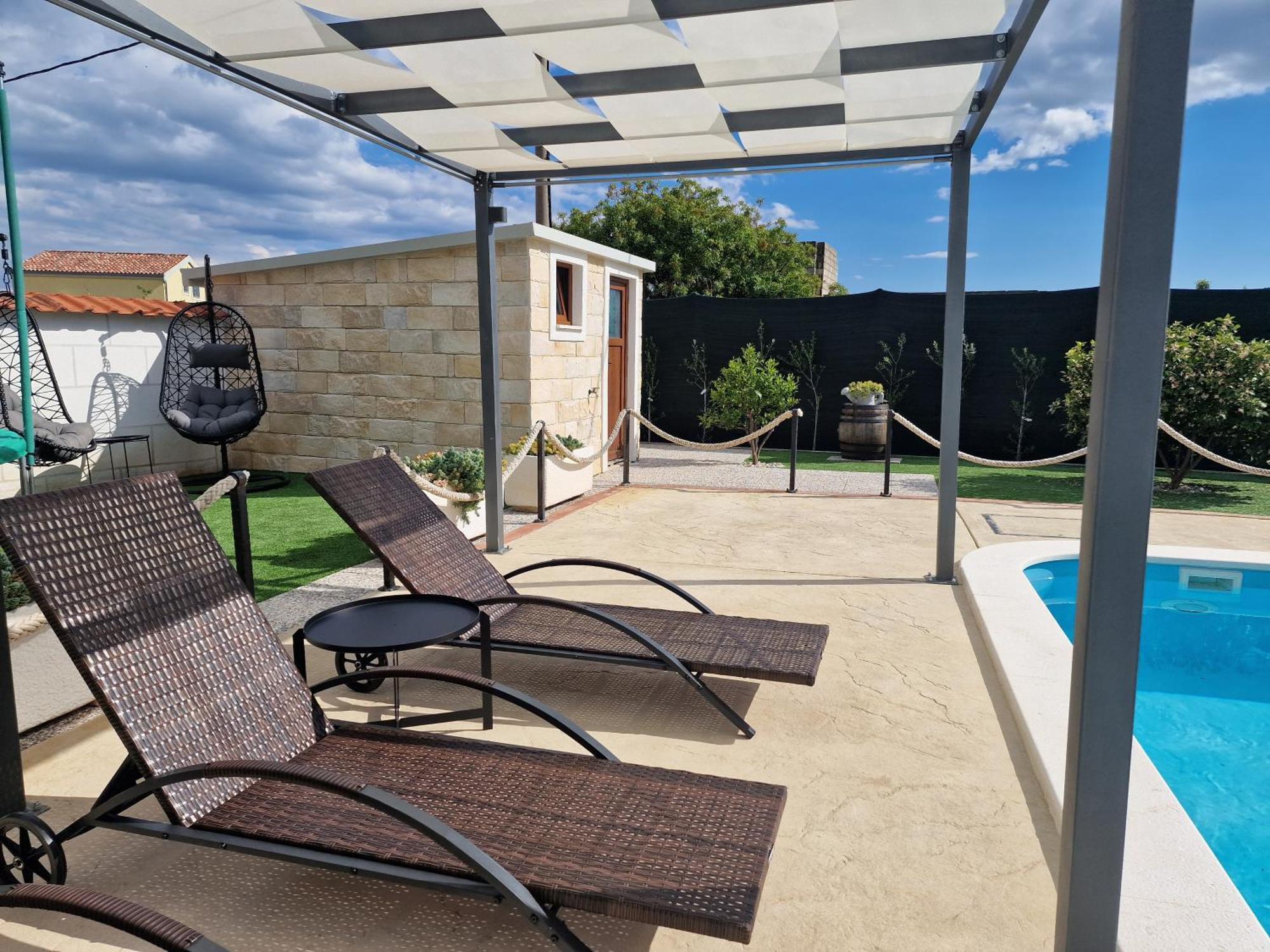 Beautiful Holiday Home "Villa Luka" Kastel Stafilic Екстер'єр фото